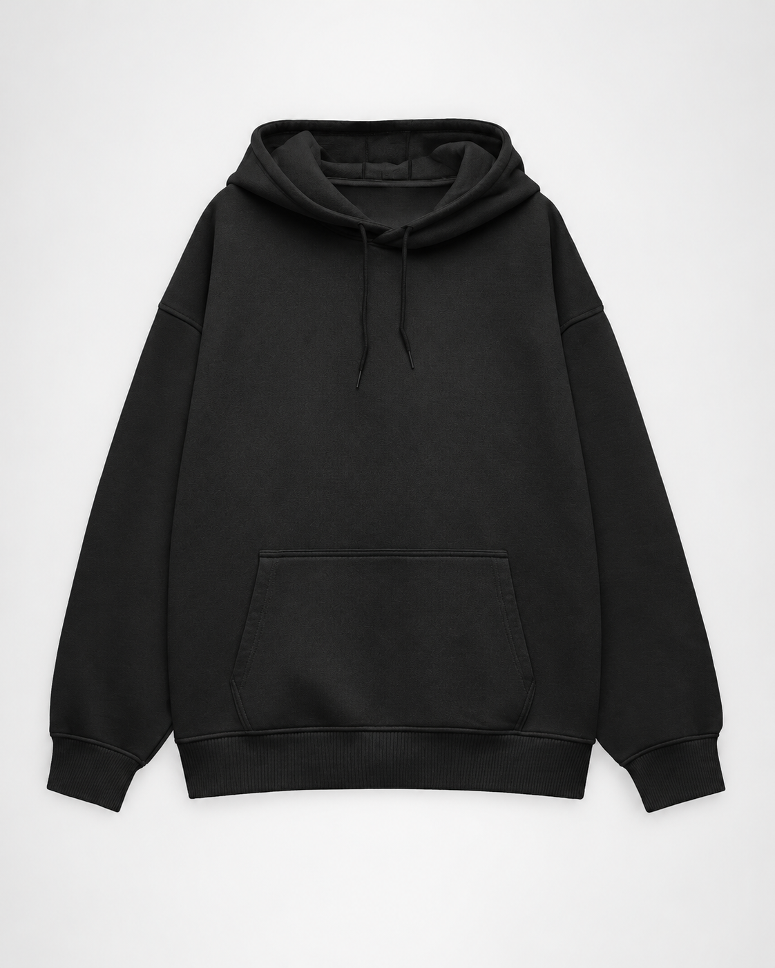 Black Unisex Oversized Hoodie