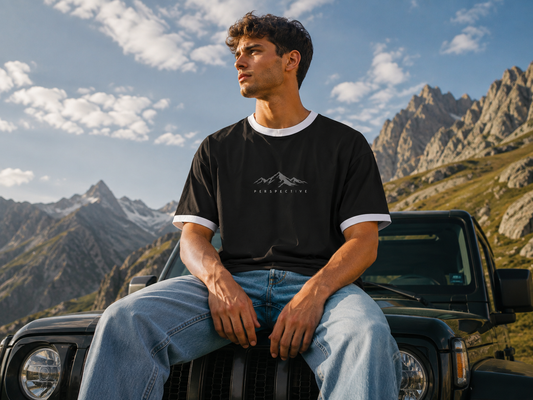 Ringer T-Shirt-Perspective