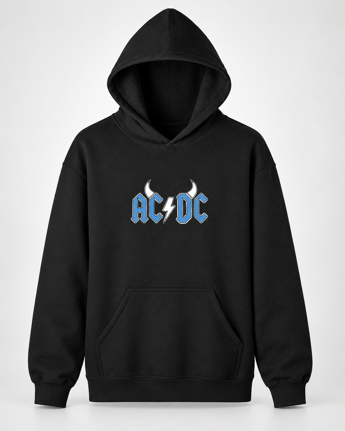Black ACDC Pullover Hoodie