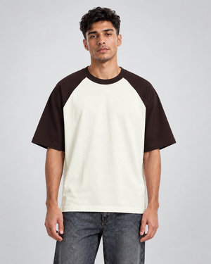Coffee Brown off white