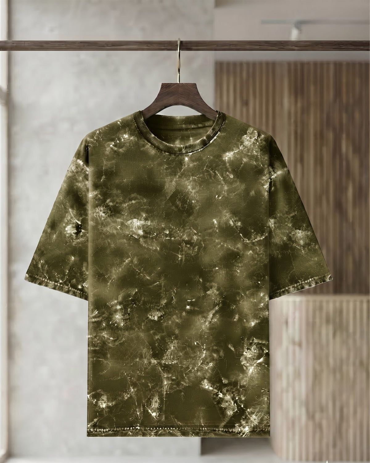 Unisex Acid Washed Oversized Tee
