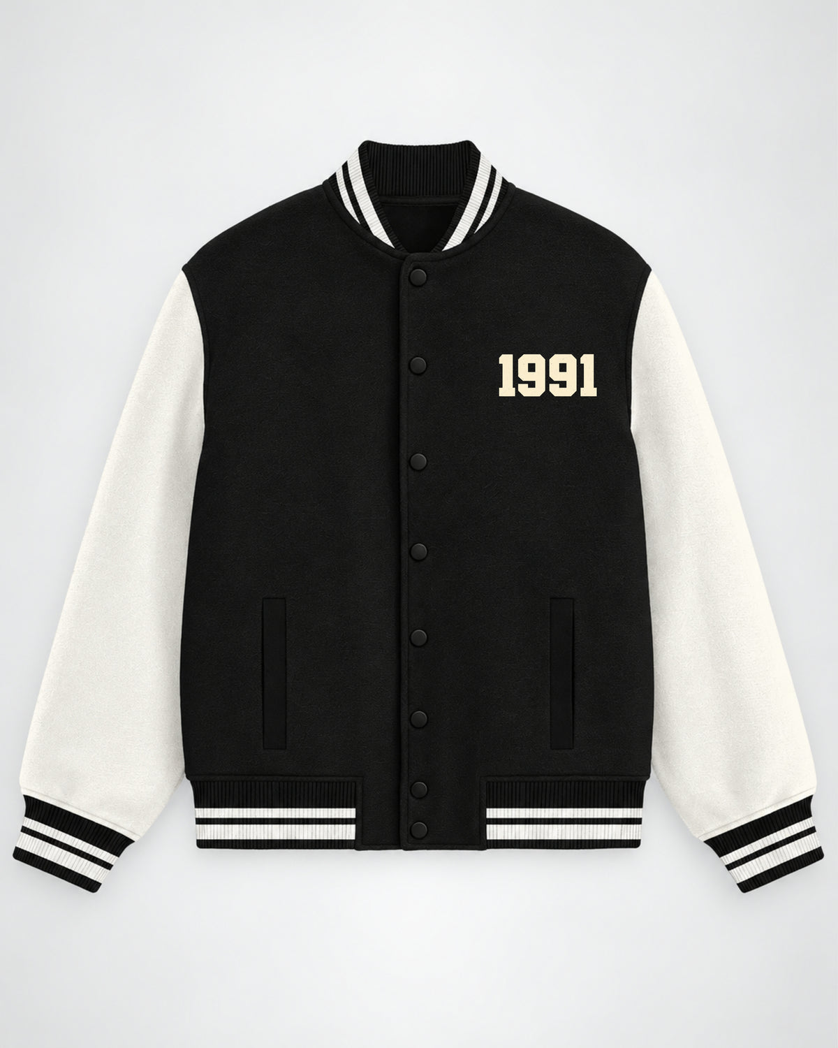 Black Boston 1991 - Varsity Jacket